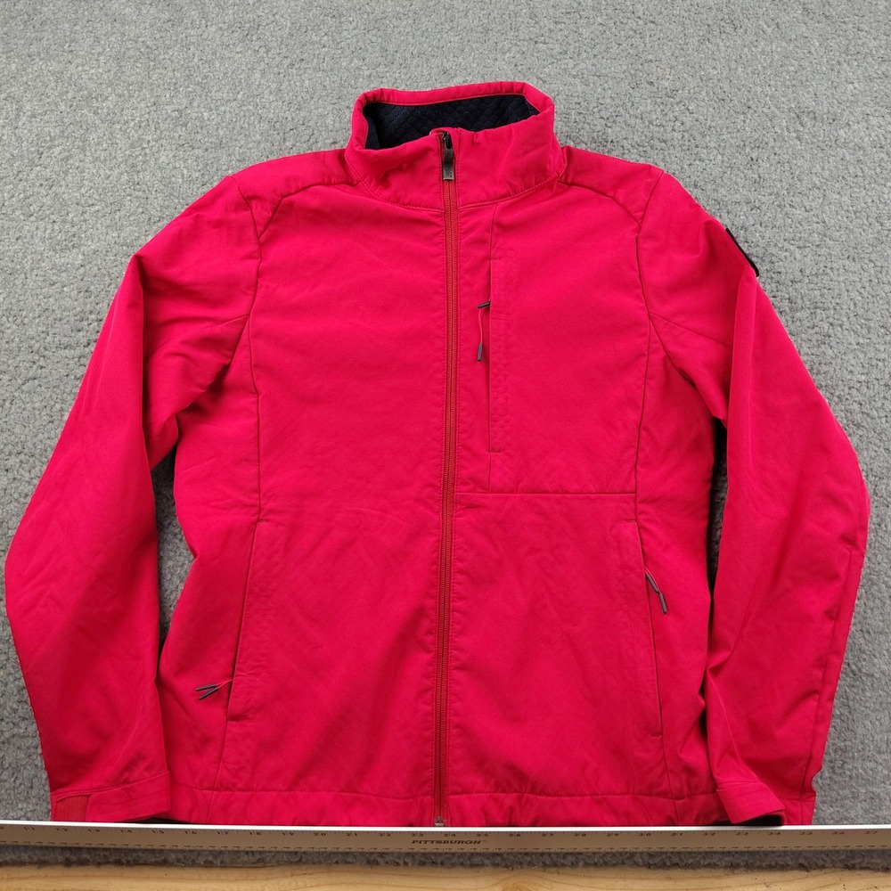 Chick-fil-A Employee Odlo Softshell Jacket Sz Small Womens Team Style Red Pocket